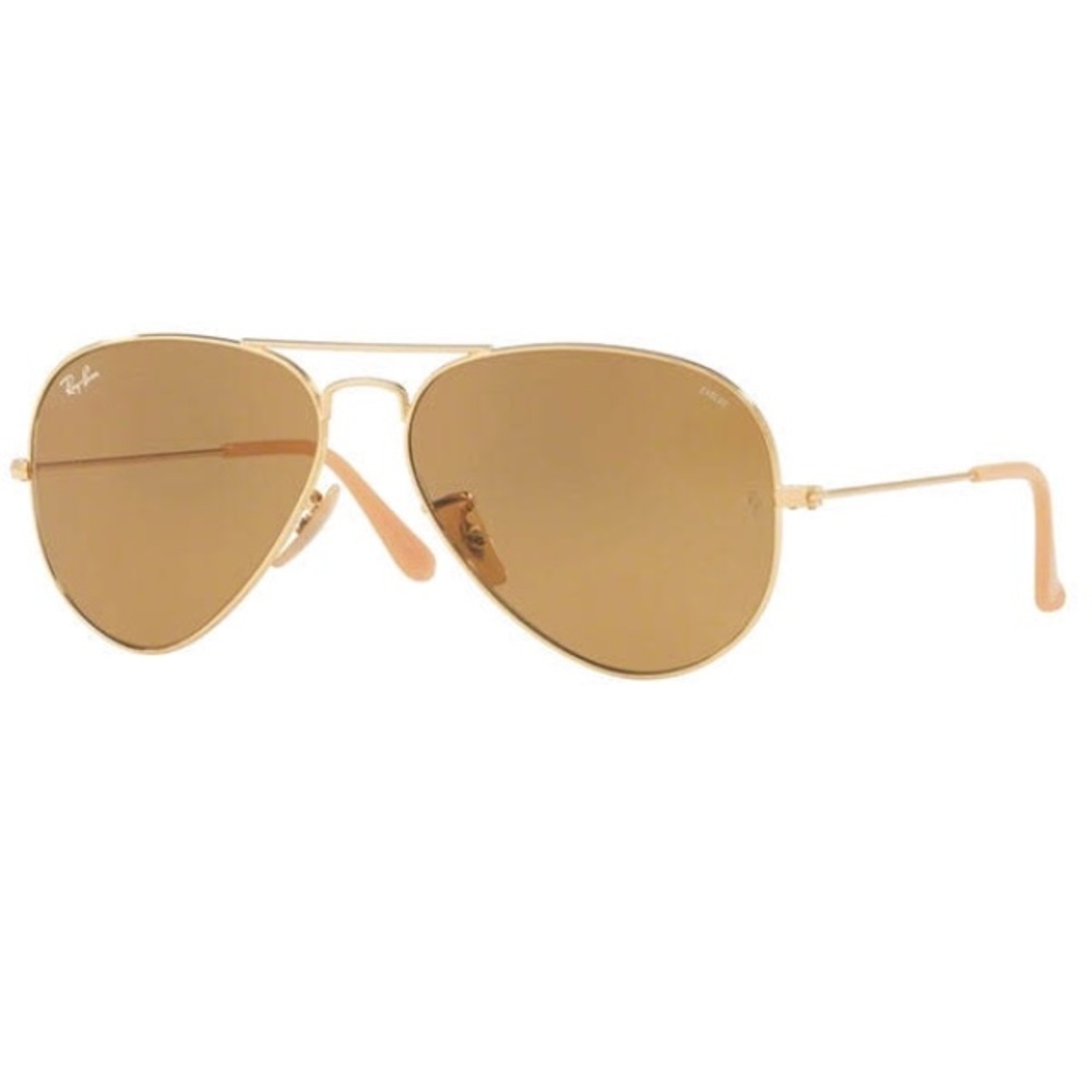 Ray Ban Aviators gold/Brown 58mm Lens RB-3025